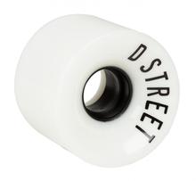 D Street Wheels 59 Cent 78a (4 Pack) White